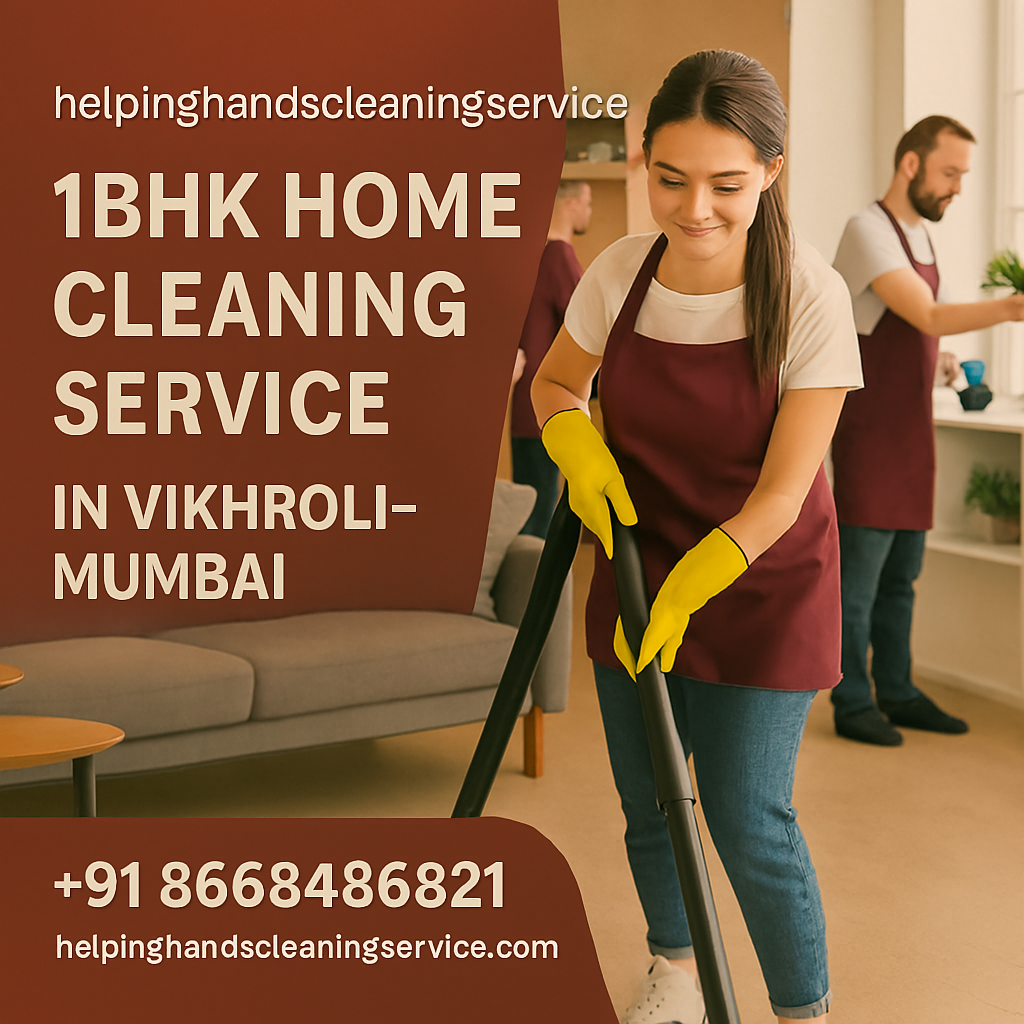 1BHK Home Cleaning Service in Vikhroli-Mumbai