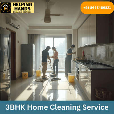 3BHK Home Cleaning Service in Mumbai